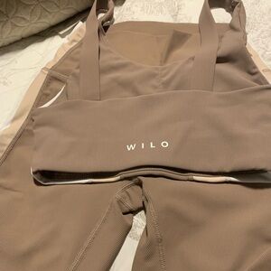Wilo Brown Activewear Set